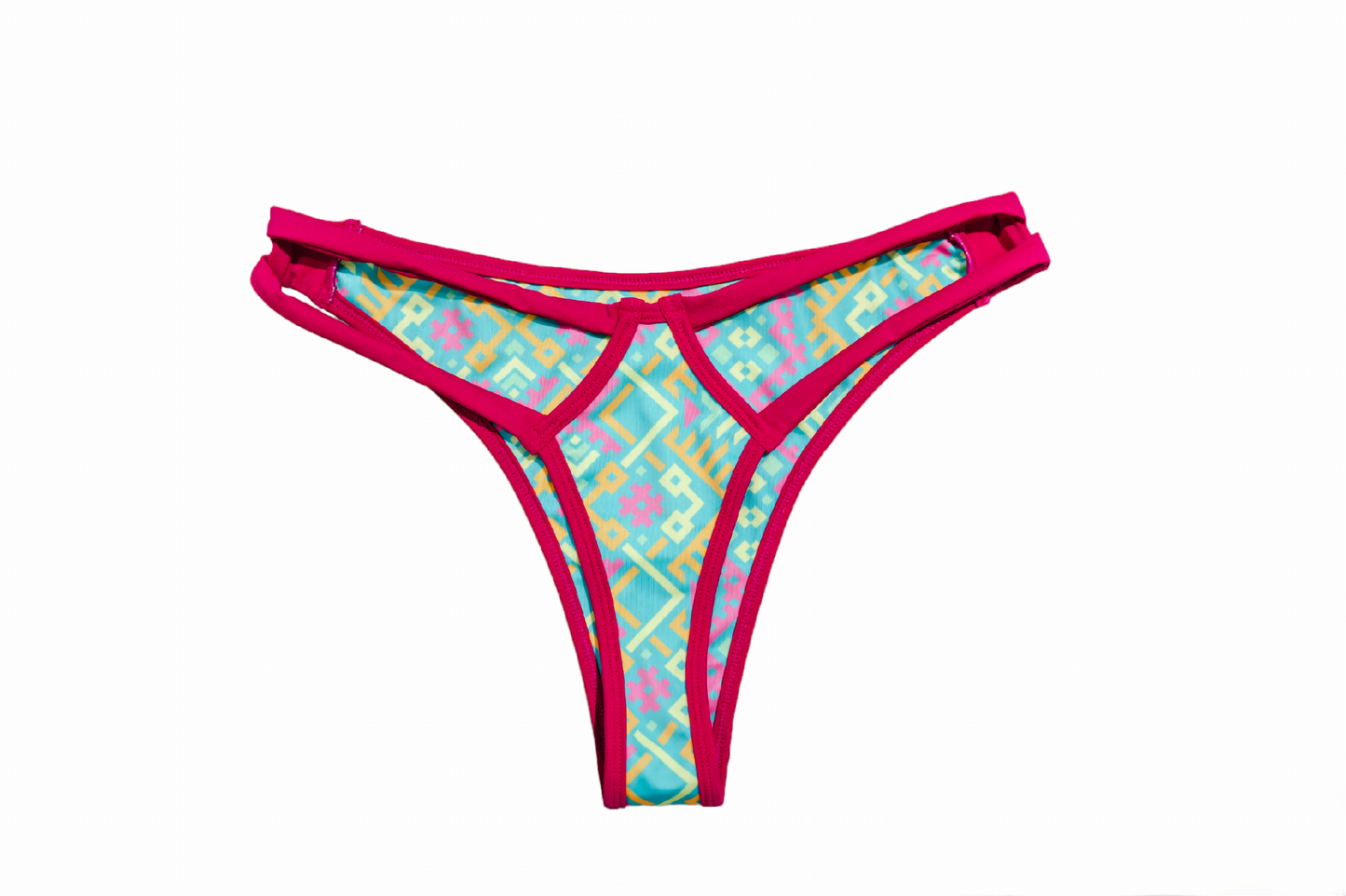 Azteca Banded Cutout Thong